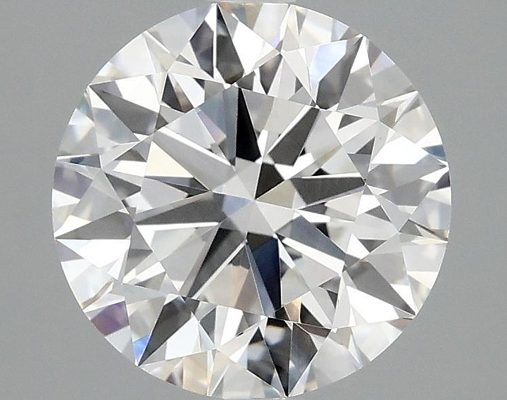 2.58 Carat Round Shaped Ideal Cut VVS2 IGI Certified Lab Grown Diamond