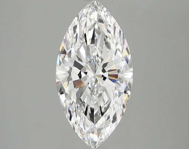 2.08 Carat Marquise Shaped Ideal Cut VVS2 IGI Certified Lab Grown Diamond