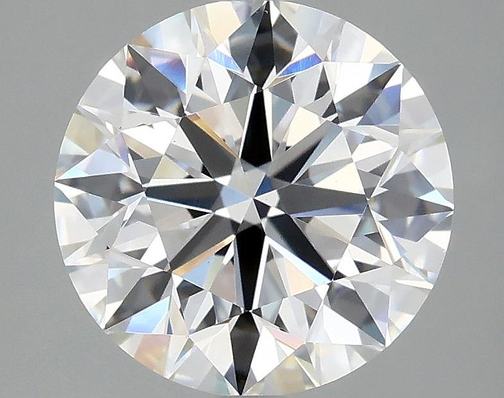 2.98 Carat Round Shaped Excellent Cut VVS2 IGI Certified Lab Grown Diamond