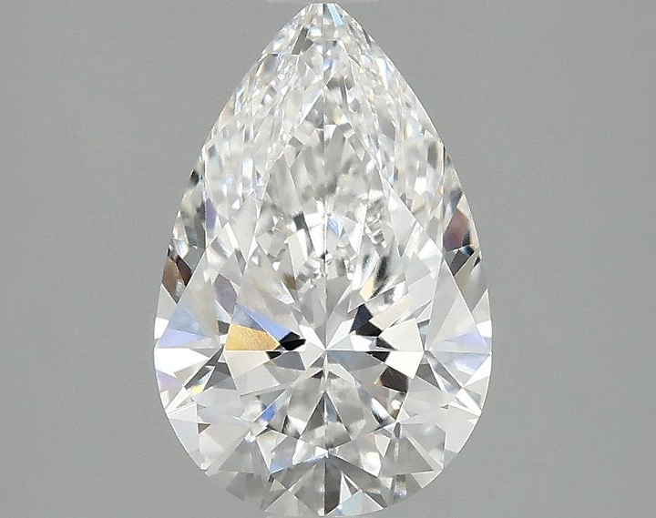 1.88 Carat Pear Shaped Ideal Cut VVS2 IGI Certified Lab Grown Diamond