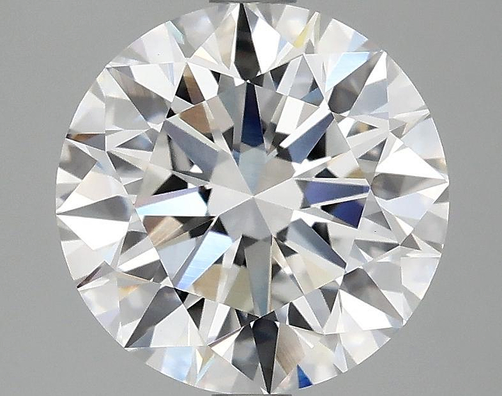 3.02 Carat Round Shaped Excellent Cut VVS2 IGI Certified Lab Grown Diamond