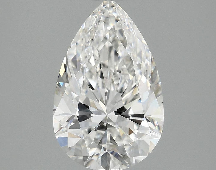 2.09 Carat Pear Shaped Ideal Cut VS1 IGI Certified Lab Grown Diamond