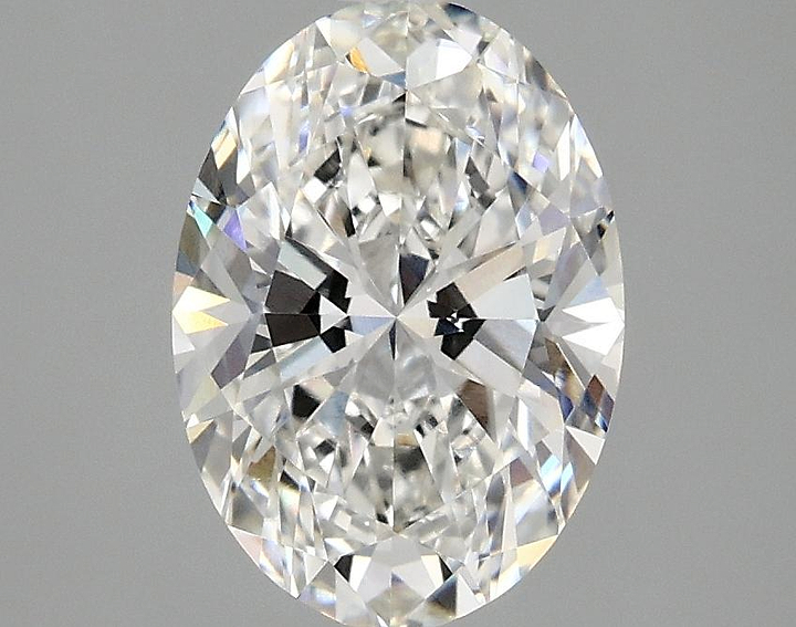 2.06 Carat Oval Shaped Ideal Cut VVS2 IGI Certified Lab Grown Diamond