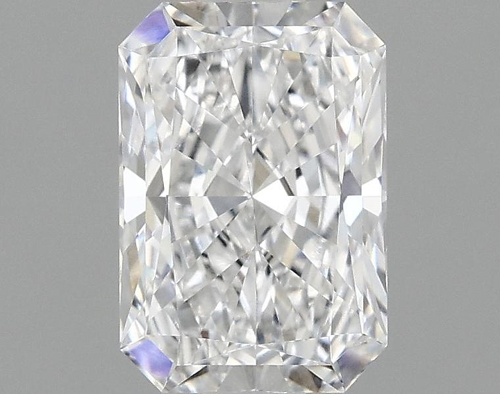 0.97 Carat Radiant Shaped Ideal Cut VVS2 IGI Certified Lab Grown Diamond