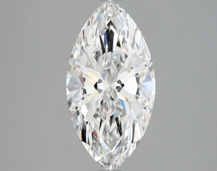 2.1 Carat Marquise Shaped Ideal Cut VS1 IGI Certified Lab Grown Diamond
