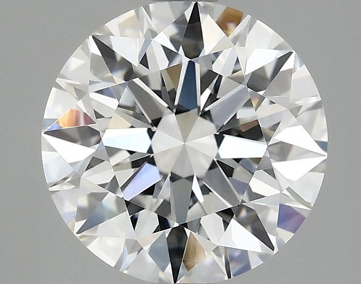 2.57 Carat Round Shaped Ideal Cut VVS2 IGI Certified Lab Grown Diamond