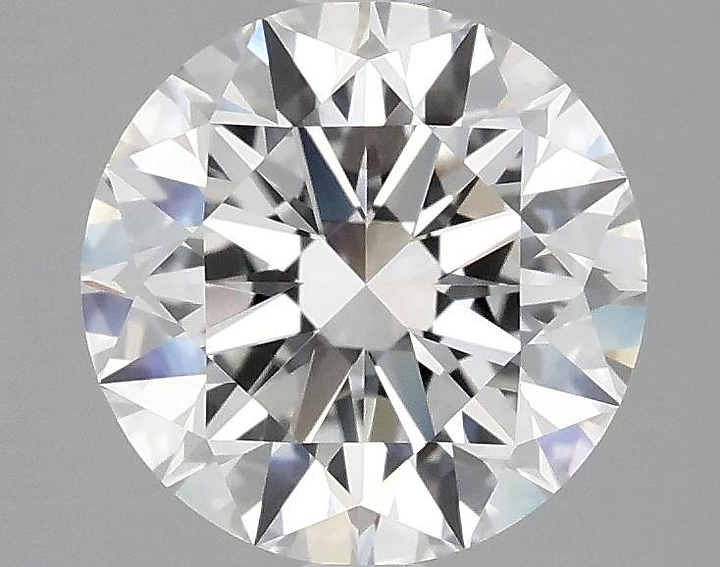2.53 Carat Round Shaped Excellent Cut VVS2 IGI Certified Lab Grown Diamond