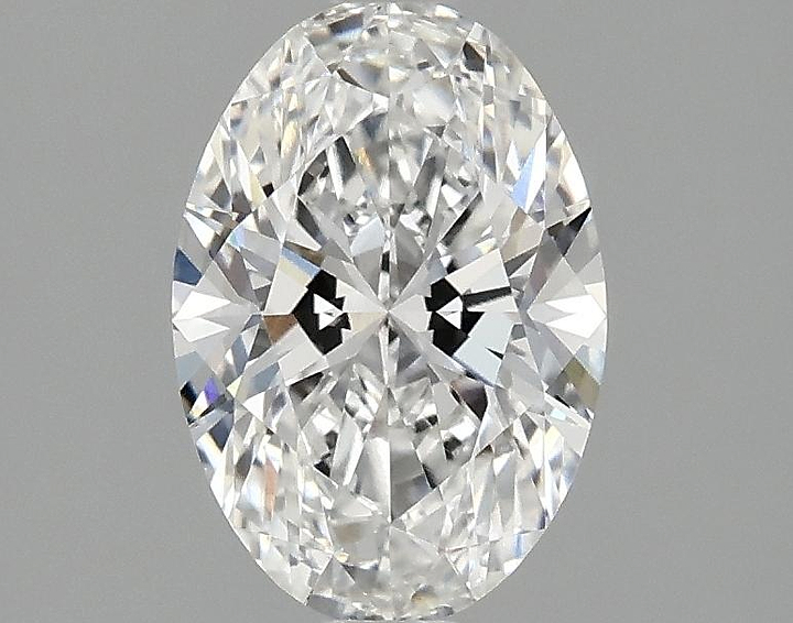 1.47 Carat Oval Shaped Ideal Cut VVS2 IGI Certified Lab Grown Diamond
