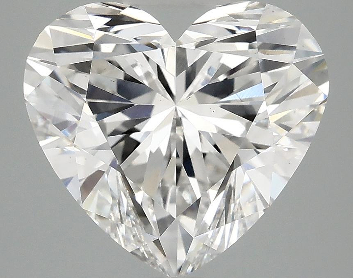 4.07 Carat Heart Shaped Ideal Cut VS1 IGI Certified Lab Grown Diamond