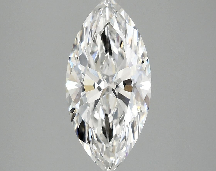 2.07 Carat Marquise Shaped Excellent Cut VVS1 IGI Certified Lab Grown Diamond