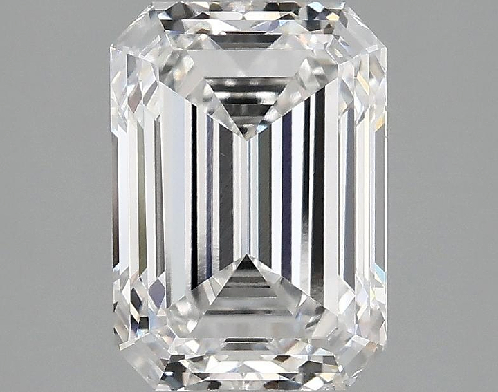 2.53 Carat Emerald Shaped Ideal Cut VS1 IGI Certified Lab Grown Diamond