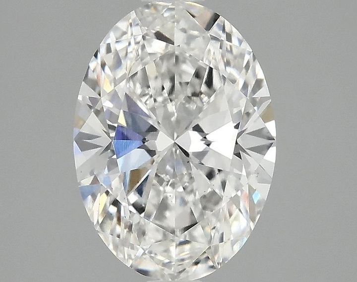 2.0 Carat Oval Shaped Ideal Cut VS2 IGI Certified Lab Grown Diamond
