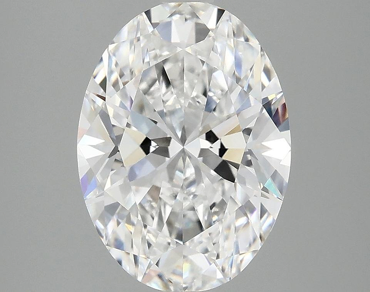 3.05 Carat Oval Shaped Excellent Cut VVS2 IGI Certified Lab Grown Diamond
