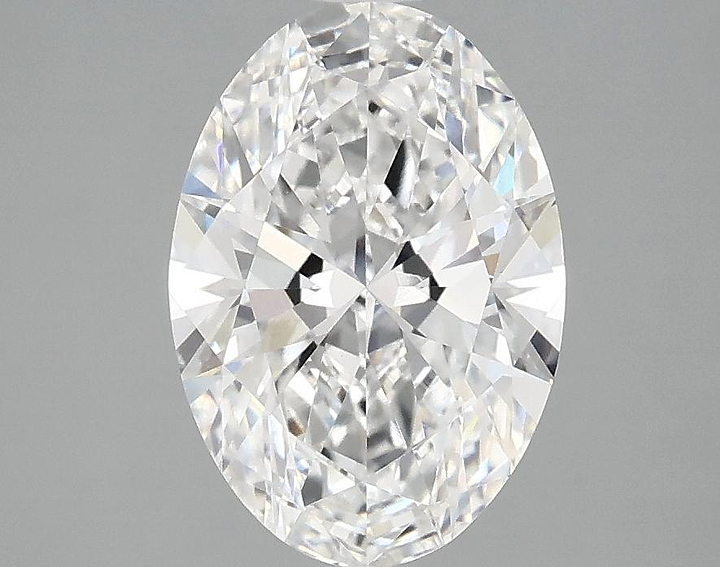 2.07 Carat Oval Shaped Ideal Cut VVS2 IGI Certified Lab Grown Diamond