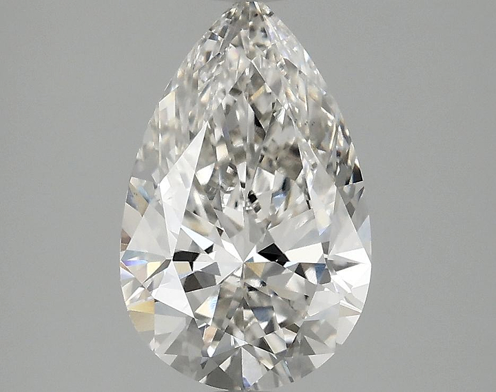 2.06 Carat Pear Shaped Ideal Cut VS1 IGI Certified Lab Grown Diamond