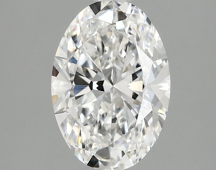 1.58 Carat Oval Shaped Ideal Cut VVS2 IGI Certified Lab Grown Diamond