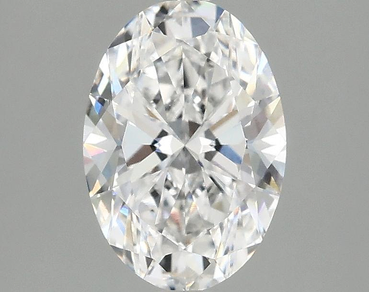 1.5 Carat Oval Shaped Ideal Cut VVS2 IGI Certified Lab Grown Diamond