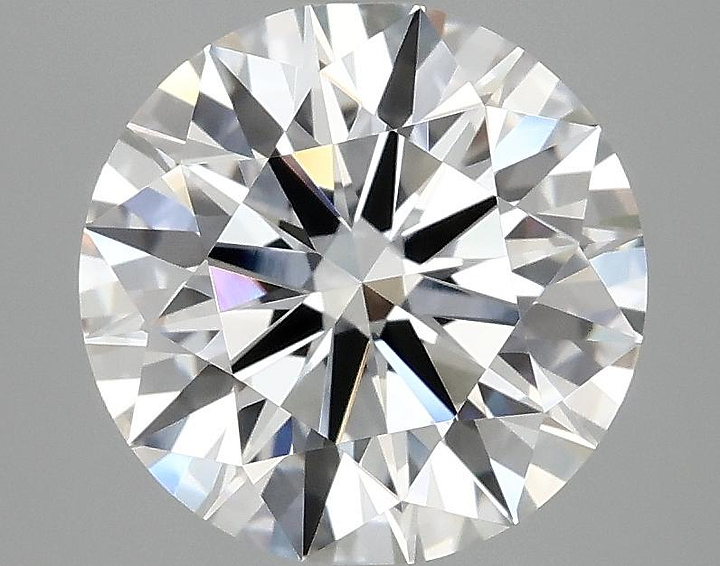 3.07 Carat Round Shaped Ideal Cut VVS2 IGI Certified Lab Grown Diamond