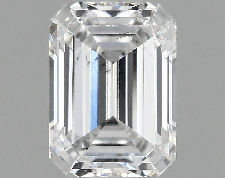1.06 Carat Emerald Shaped Excellent Cut SI1 IGI Certified Lab Grown Diamond