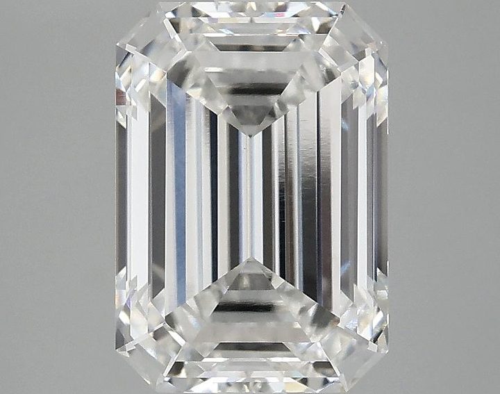 3.09 Carat Emerald Shaped Ideal Cut VS1 IGI Certified Lab Grown Diamond