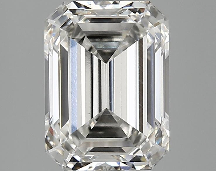 3.09 Carat Emerald Shaped Excellent Cut VS1 IGI Certified Lab Grown Diamond