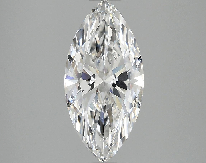 2.05 Carat Marquise Shaped Excellent Cut VS1 IGI Certified Lab Grown Diamond