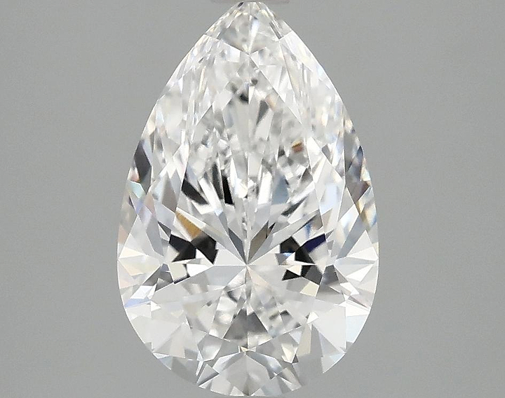 2.08 Carat Pear Shaped Ideal Cut VVS2 IGI Certified Lab Grown Diamond