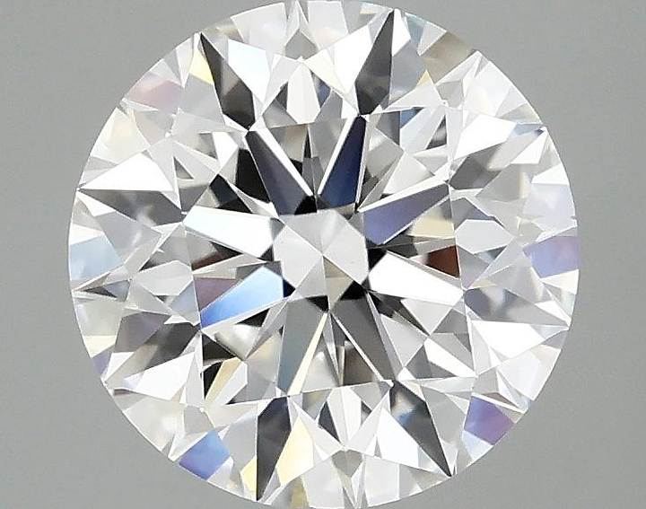 2.52 Carat Round Shaped Excellent Cut VVS2 IGI Certified Lab Grown Diamond