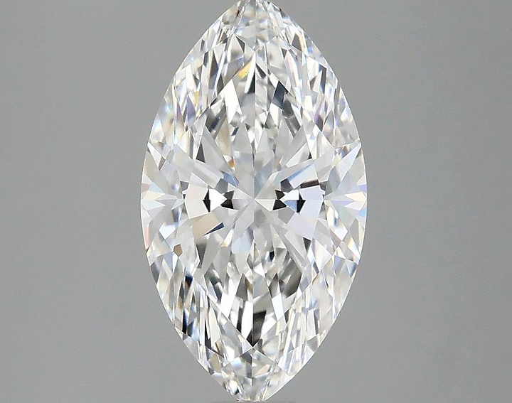 2.06 Carat Marquise Shaped Excellent Cut VS1 IGI Certified Lab Grown Diamond
