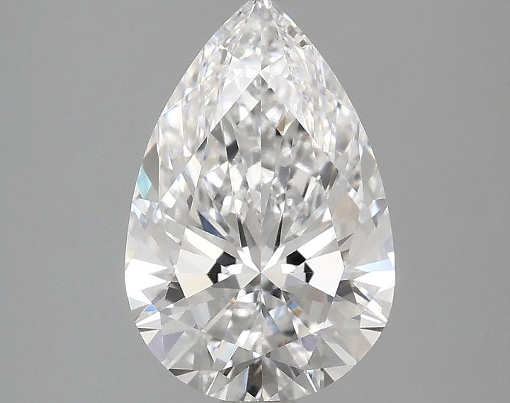 1.97 Carat Pear Shaped Excellent Cut VVS2 IGI Certified Lab Grown Diamond