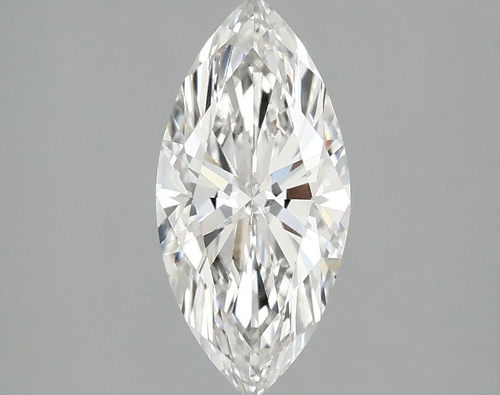 1.47 Carat Marquise Shaped Excellent Cut VVS2 IGI Certified Lab Grown Diamond