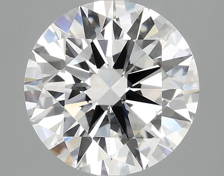 2.5 Carat Round Shaped Ideal Cut VVS2 IGI Certified Lab Grown Diamond
