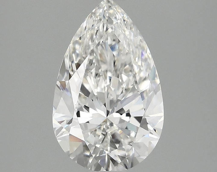 2.04 Carat Pear Shaped Ideal Cut VVS2 IGI Certified Lab Grown Diamond