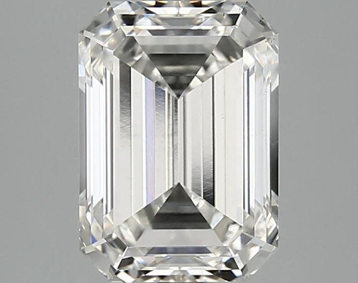 2.85 Carat Emerald Shaped Ideal Cut VS2 IGI Certified Lab Grown Diamond