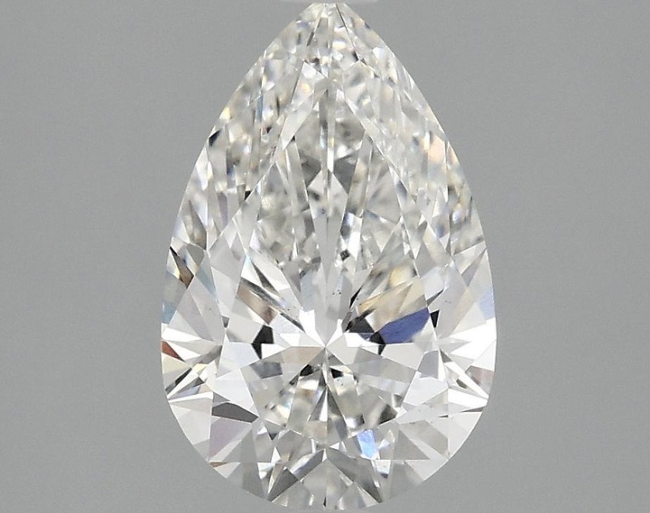 1.84 Carat Pear Shaped Ideal Cut VS2 IGI Certified Lab Grown Diamond