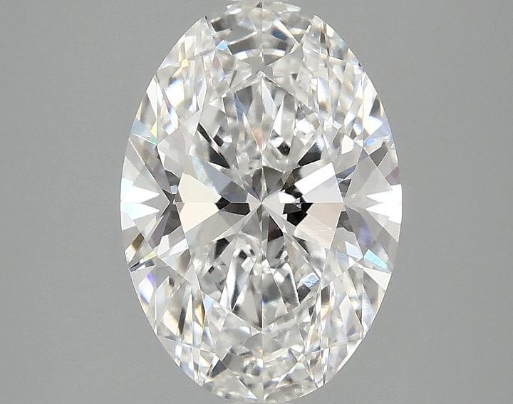 2.51 Carat Oval Shaped Ideal Cut VVS2 IGI Certified Lab Grown Diamond