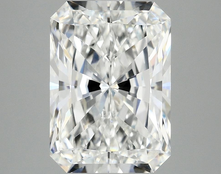 4.05 Carat Radiant Shaped Ideal Cut VVS2 IGI Certified Lab Grown Diamond