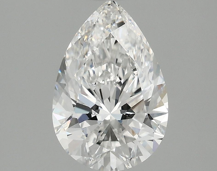 1.44 Carat Pear Shaped Excellent Cut VVS2 IGI Certified Lab Grown Diamond