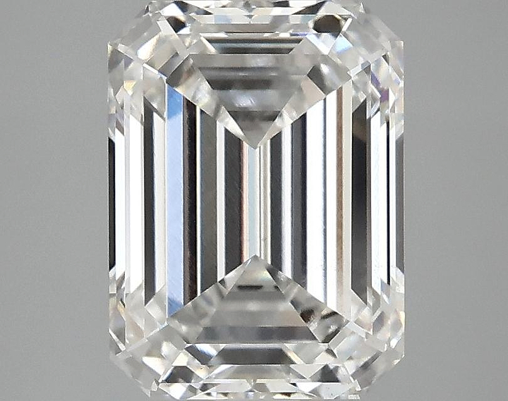 3.04 Carat Emerald Shaped Excellent Cut VS2 IGI Certified Lab Grown Diamond