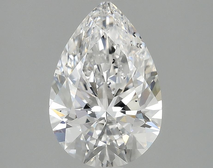 2.07 Carat Pear Shaped Excellent Cut VS2 IGI Certified Lab Grown Diamond