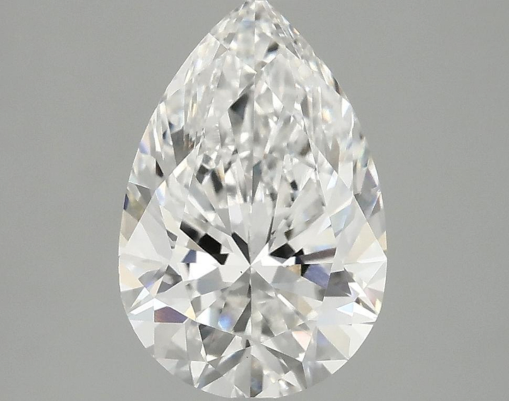 2.08 Carat Pear Shaped Excellent Cut VS1 IGI Certified Lab Grown Diamond