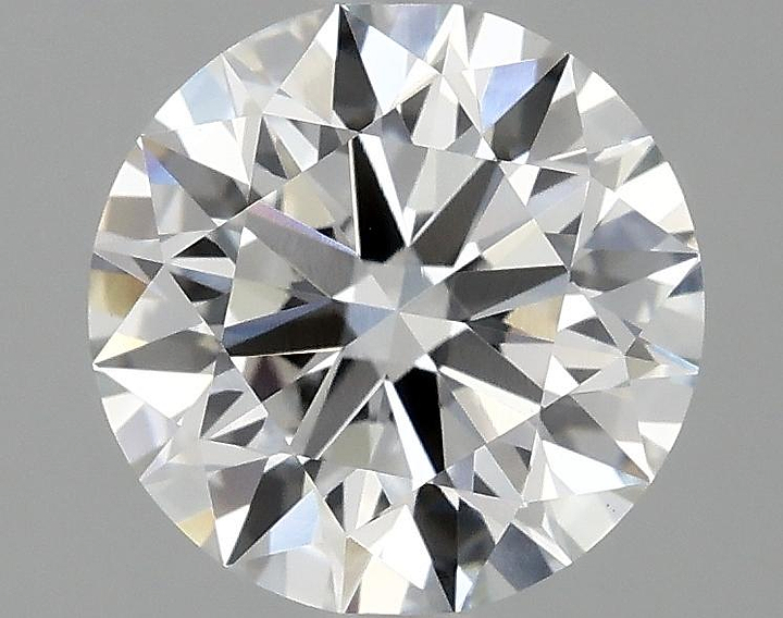 1.55 Carat Round Shaped Ideal Cut VVS2 IGI Certified Lab Grown Diamond