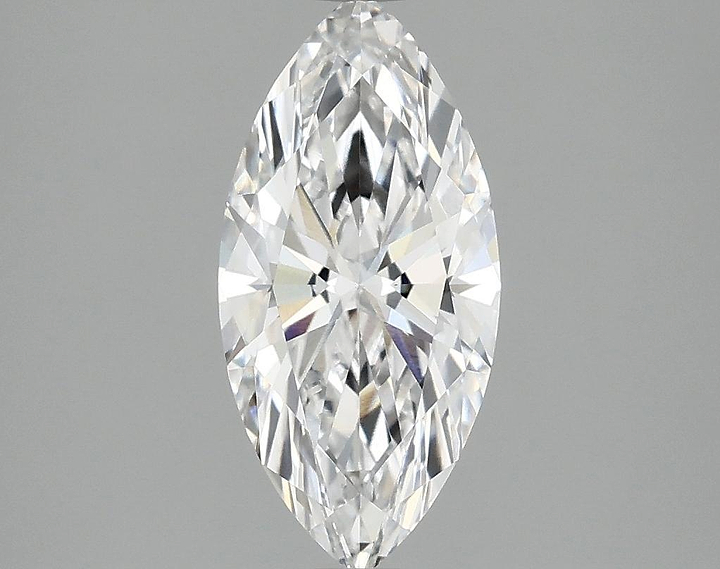 1.58 Carat Marquise Shaped Excellent Cut VVS2 IGI Certified Lab Grown Diamond