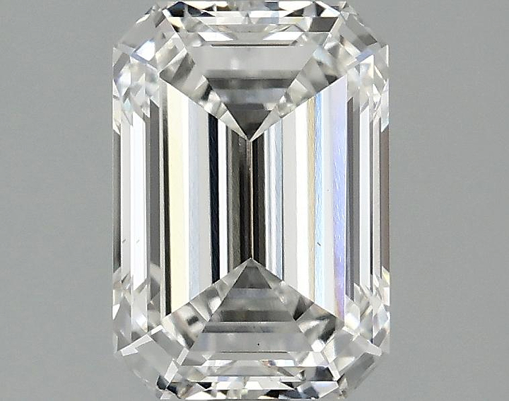 2.09 Carat Emerald Shaped Ideal Cut VS1 IGI Certified Lab Grown Diamond