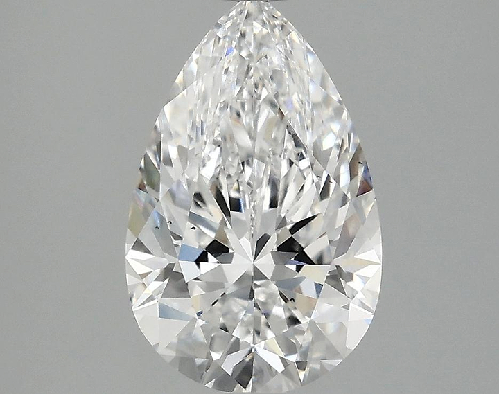 2.1 Carat Pear Shaped Ideal Cut VS2 IGI Certified Lab Grown Diamond