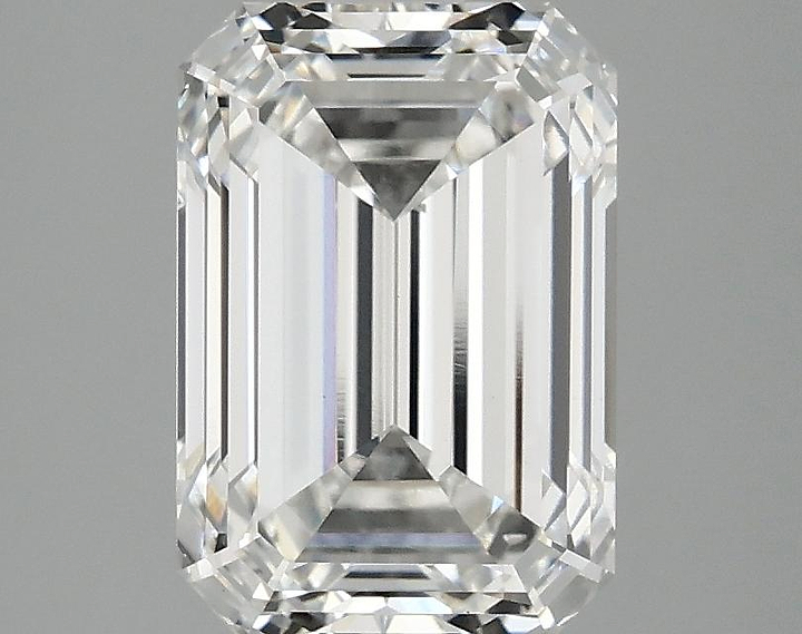 2.9 Carat Emerald Shaped Ideal Cut VS1 IGI Certified Lab Grown Diamond