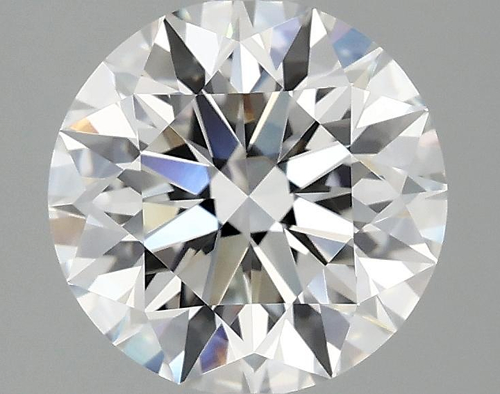 2.55 Carat Round Shaped Excellent Cut VVS2 IGI Certified Lab Grown Diamond