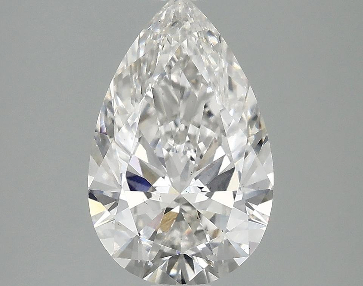 2.1 Carat Pear Shaped Ideal Cut VS2 IGI Certified Lab Grown Diamond