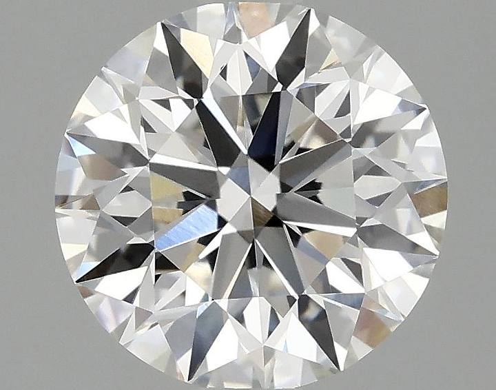 2.03 Carat Round Shaped Excellent Cut VVS2 IGI Certified Lab Grown Diamond