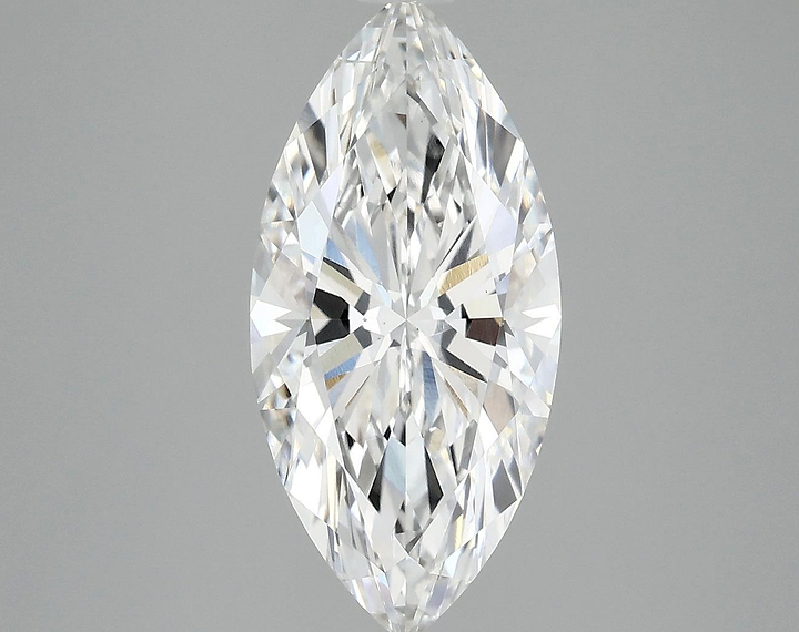 3.02 Carat Marquise Shaped Excellent Cut VS1 IGI Certified Lab Grown Diamond